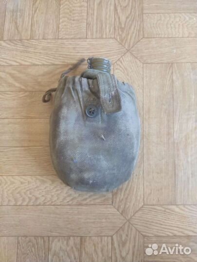Фляга армейская с чехлом