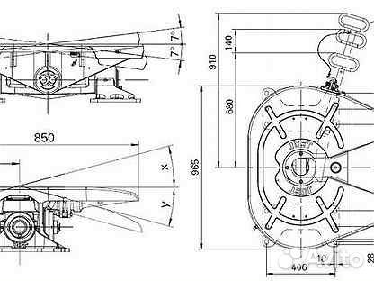 Седло jost 190 мм