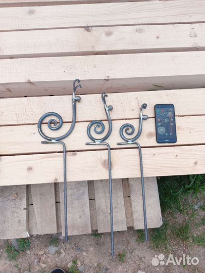 Садовая фигурка кованая улитка