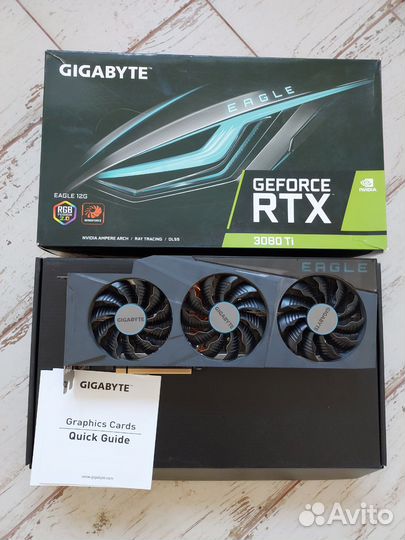 Видеокарта Gigabyte geforce RTX 3080ti 12GB eagle