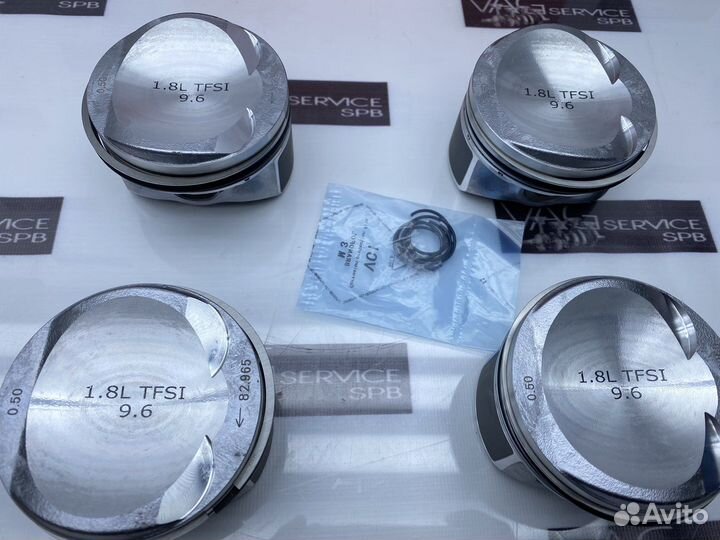 К-кт новых поршней VW VAG +0.25 +0.50 1.8 21мм CDA