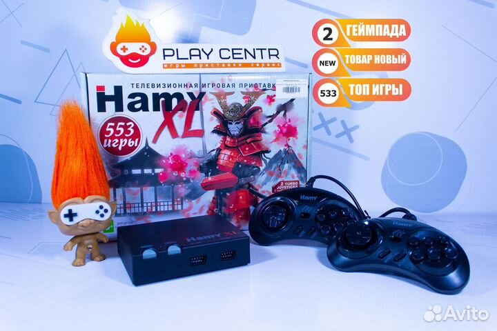 Игр.приставка Hamy XL 16bit/8bit AV+hdmi 553 игры