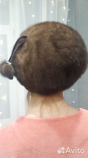 Шапка норковая