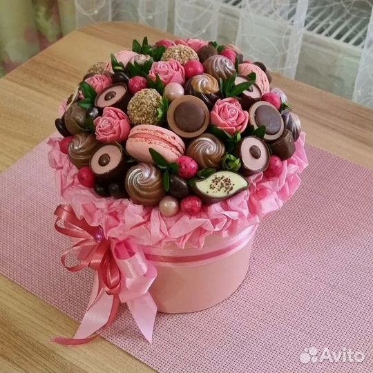 Сладкие подарки/букеты из конфет от