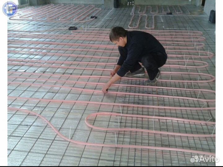 Система отопления. Полы XL-Pipe 84м