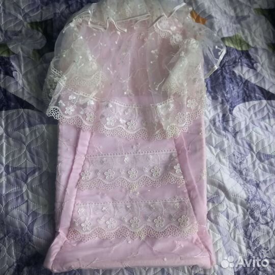 Комплект для выписки (конверт летний) для девочки