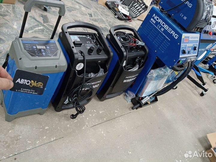 Пускозарядное устройство 12-24в 360 а Nordberg