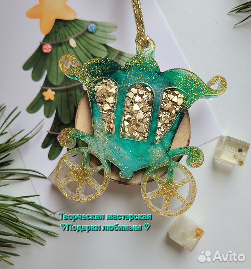 Новогодние украшения ручной работы