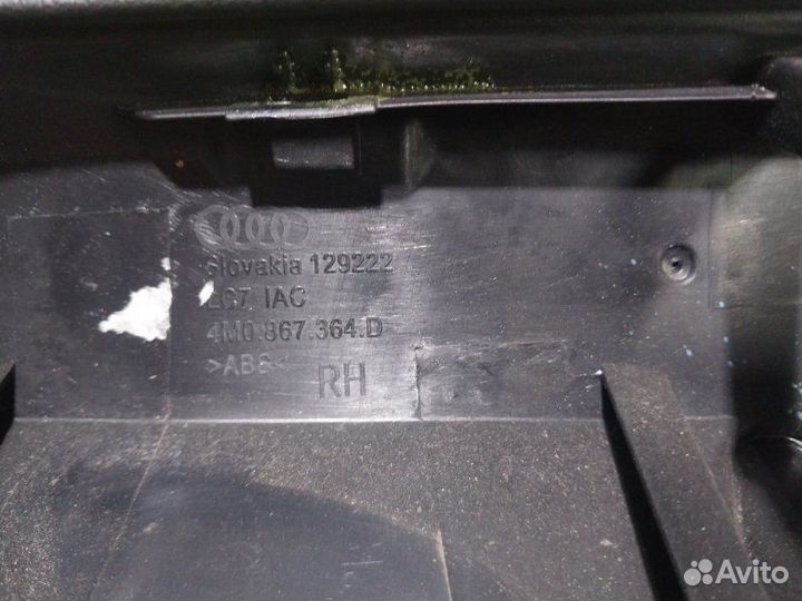 Подлокотник двери задний правый Audi Q7 II 4M cvmd