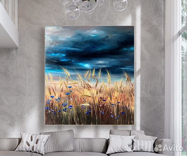 Картина маслом на холсте 