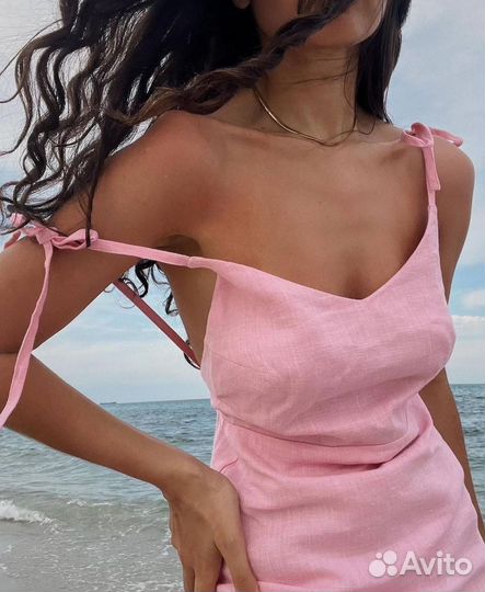 Летнее женское платье мини