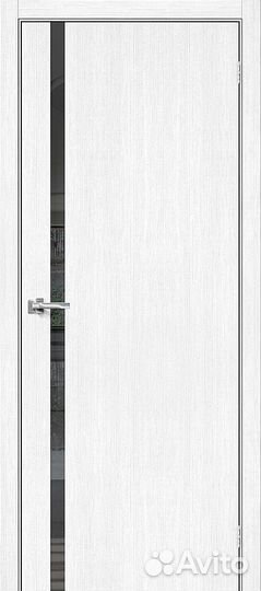 Межкомнатная дверь Bravo 153-1224 Браво-1.55 Snow