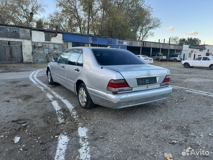 Разбор mersedes w140