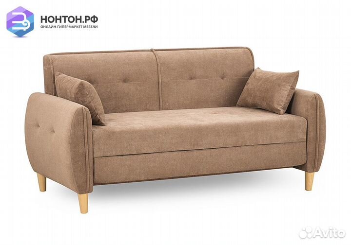 Диван еврокнижка Анита бежевый