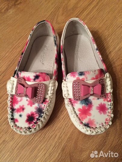 Мокасины р.28 (18 см.) -кожа/супинатор