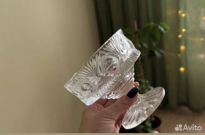 Креманка хрусталь СССР