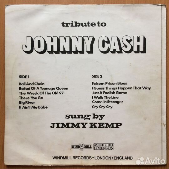 Jimmy Kemp - Tribute to Johnny Cash