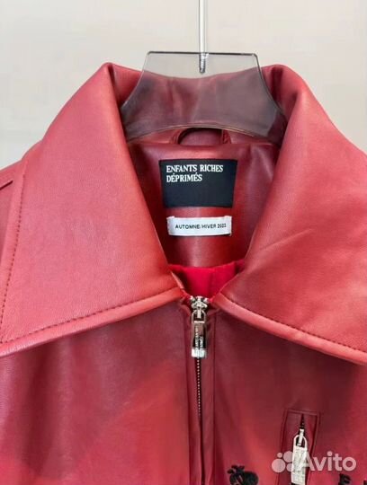 Кожаная куртка Enfants Riches Deprimes ERD