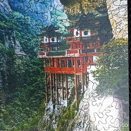 Деревянные пазлы. Монастырь. Опт