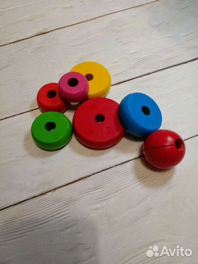 Деревянная пирамидка