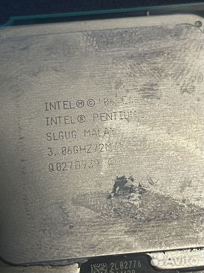 Процессоры intel pentium