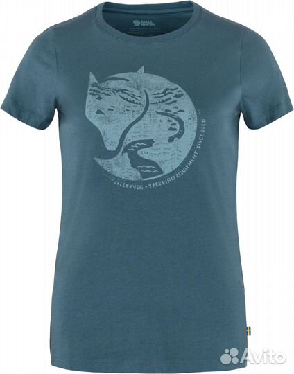 Женская футболка с принтом Fjällräven Arctic Fox