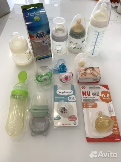 Соски бутылочки, ниблер 0+