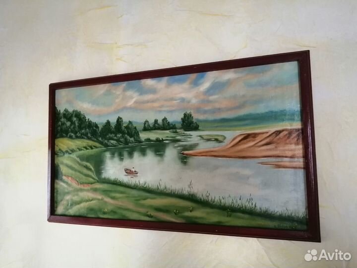 Картина маслом на холсте пейзаж