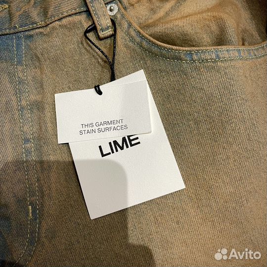 Джинсы lime