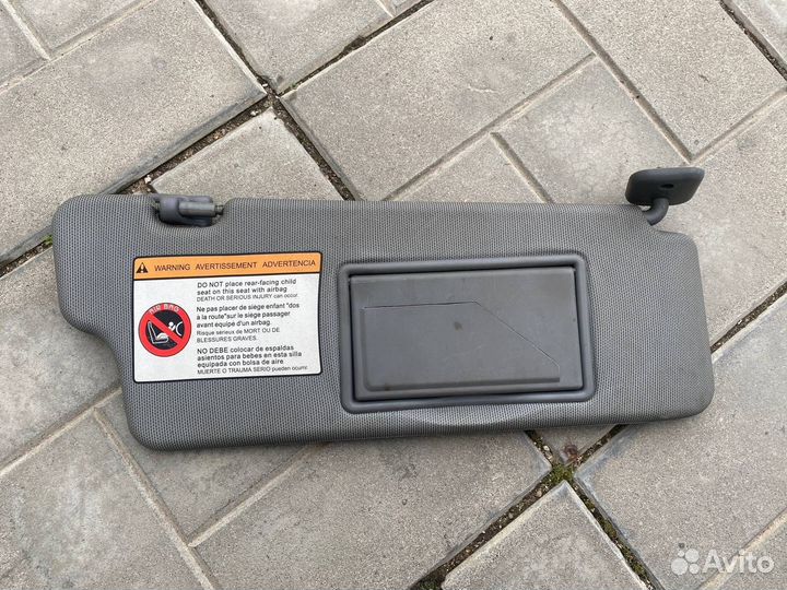 Козырек солнцезащитный правый Chevrolet Lacetti