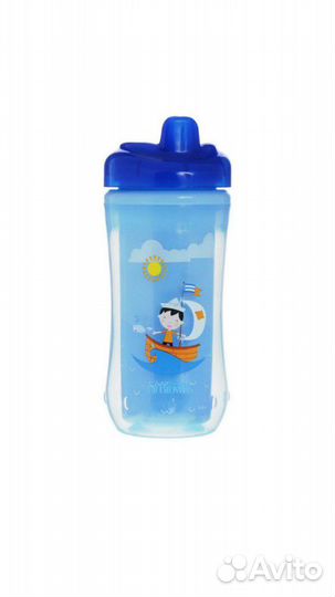 Dr. Brown's Чашка-термос с твердым носиком, 12+ ме