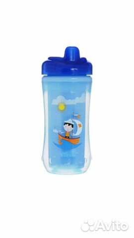 Dr. Brown's Чашка-термос с твердым носиком, 12+ ме