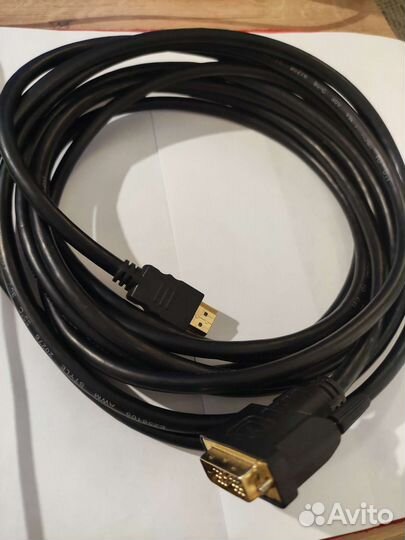 Кабель hdmi dvi