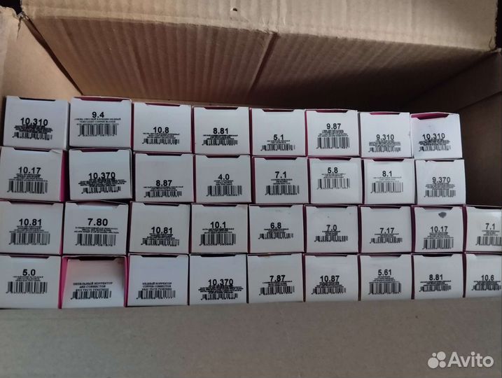 Краска для волос kапус,теффи,концепт