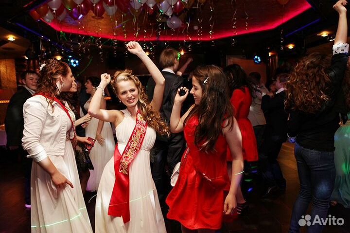 Ведущая (тамада) и звукооператор (ди-джей)