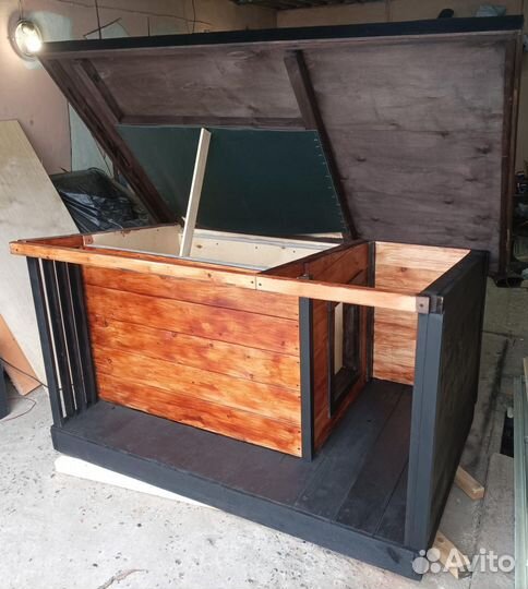 Будка для собаки утепленная