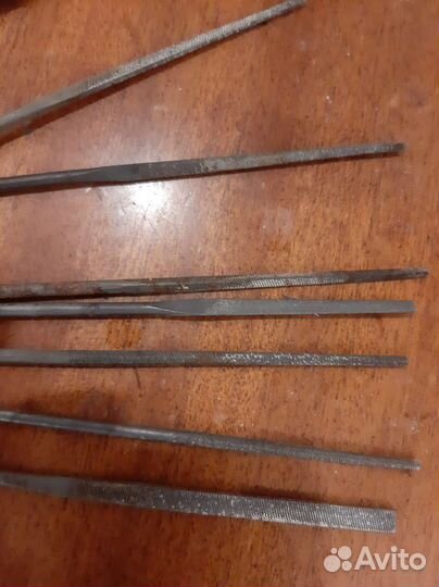 Надфили СССР напильники