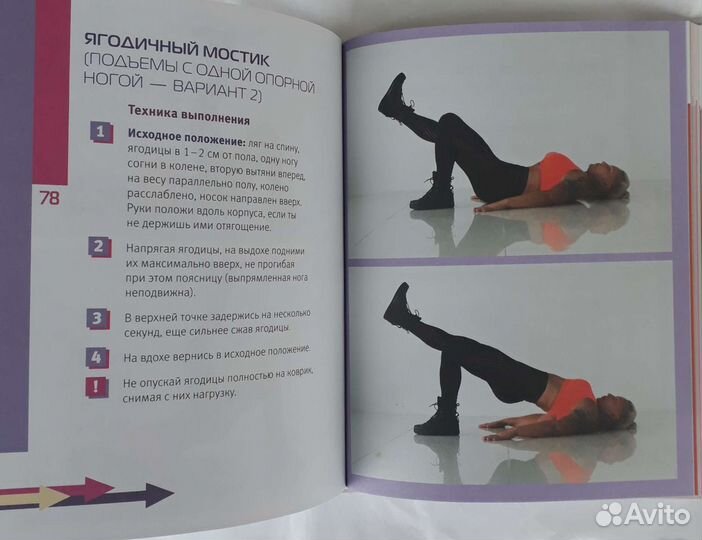 Литература по женскому фитнесу (2шт.)