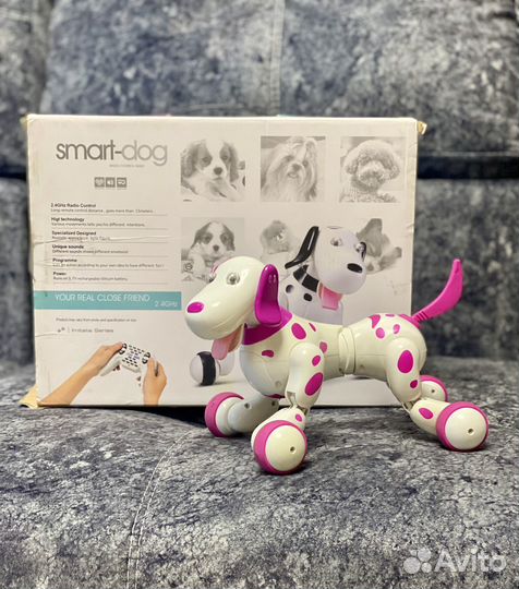 Интерактивная собака пульте управления