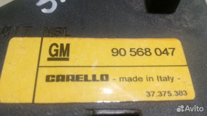 Плата фонаря задняя правая Opel Vectra B X17DT