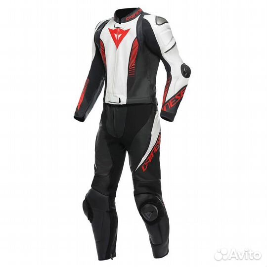 Dainese Laguna Seca 5 2PC Black-anthracite-fluo re