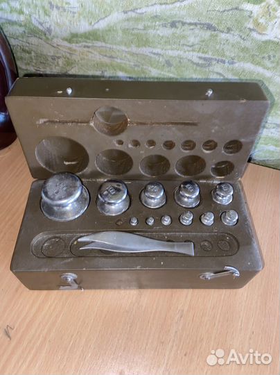 Мерные гирьки набор для весов СССР