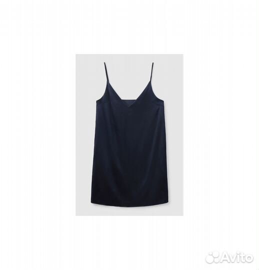 Новая комбинация Cos темно-синий шелк 42 на 46-48