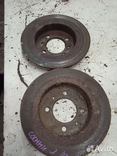 Тормозной диск задний Nissan Sunny Ниссан Санни