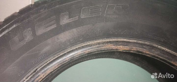 Bridgestone Dueler H/T 687 225/65 R17 101H