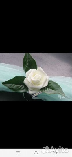 Свадебные украшения на машину