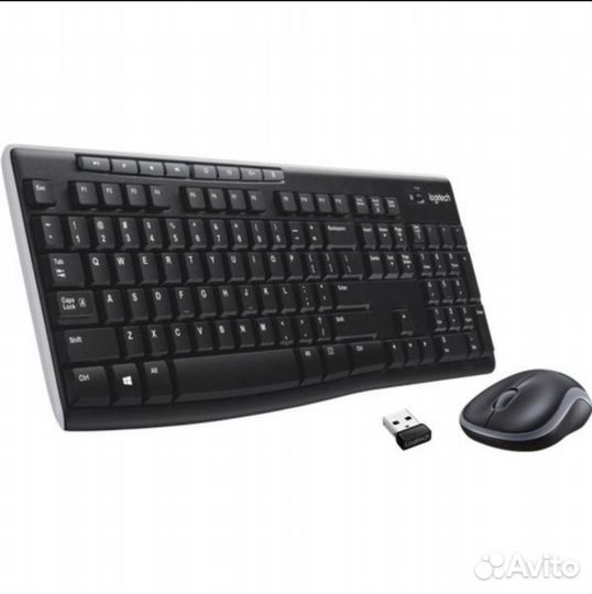 Комплект клавиатура + мышь Logitech MK270