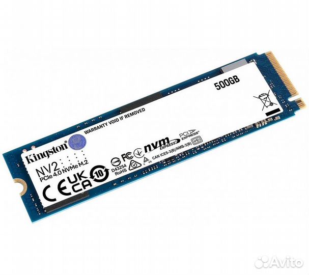 Жесткий диск SSD M.2 Kingston 500Gb (SNV2S/500G)