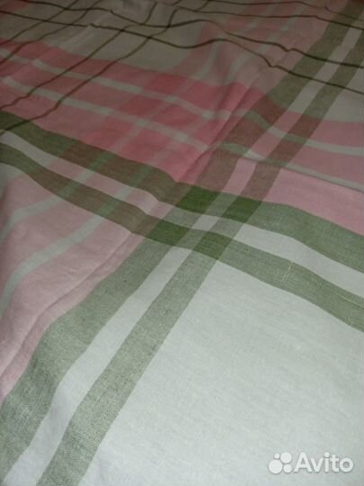 Скатерть Лён СССР 145х145 можно полотенца сшить