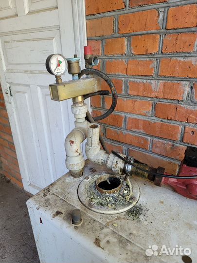 Дизельный напольный котел бу